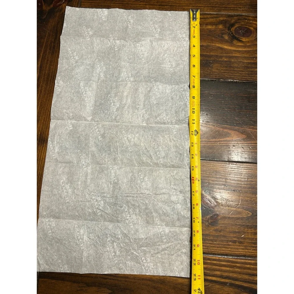 Coach New York Logo Tissue Paper White Horse and Carriage Gift Wrap‎ 23x12 4pcs